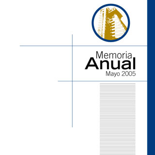 Ver el documento (pdf) denominado: Memoria Anual 2004