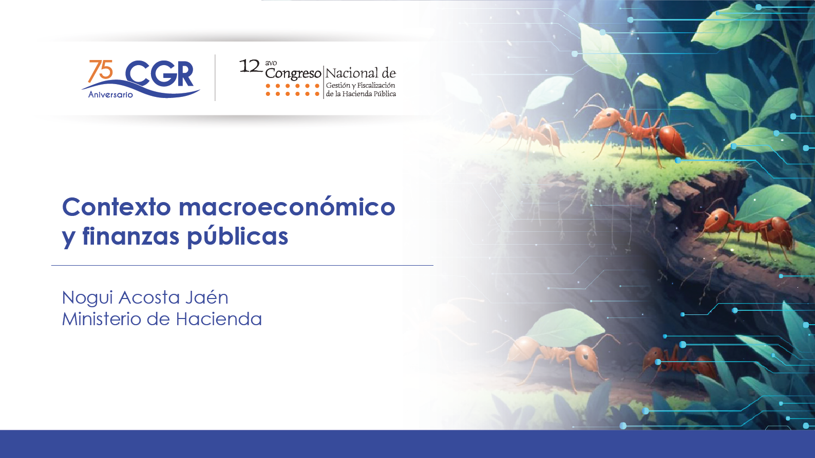 Contexto macroeconómico y finanzas públicas