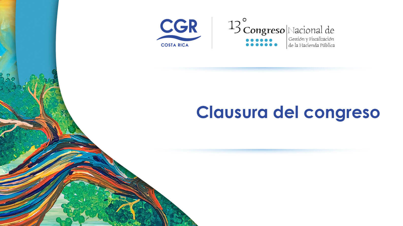 Clausura del congreso