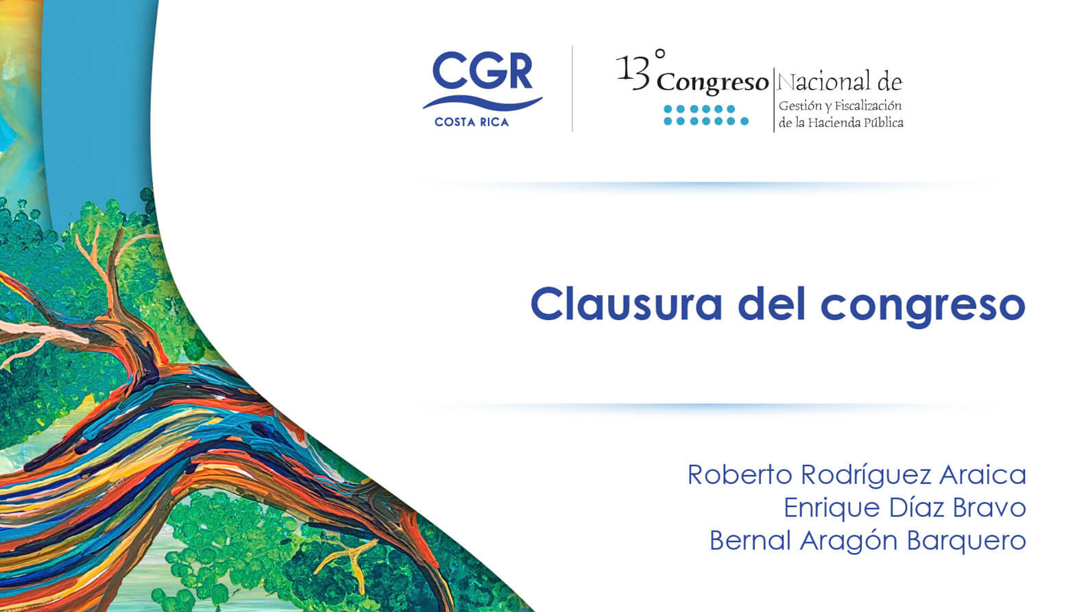 Clausura del congreso