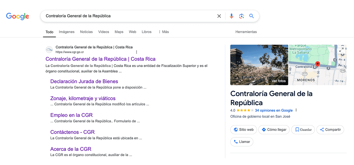 Publicaciones a través de Google Mi Negocio