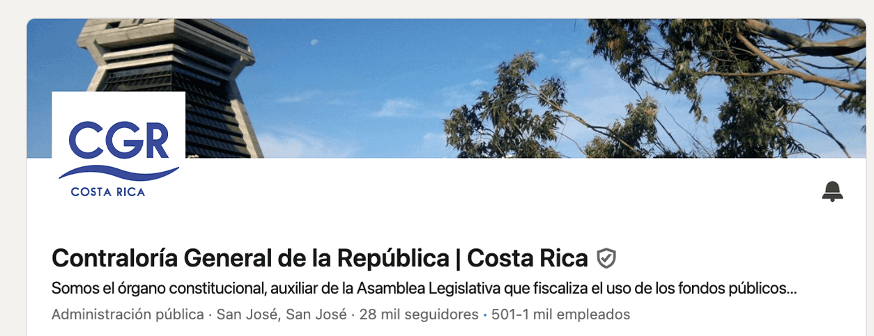 Publicaciones a través de LinkedIn