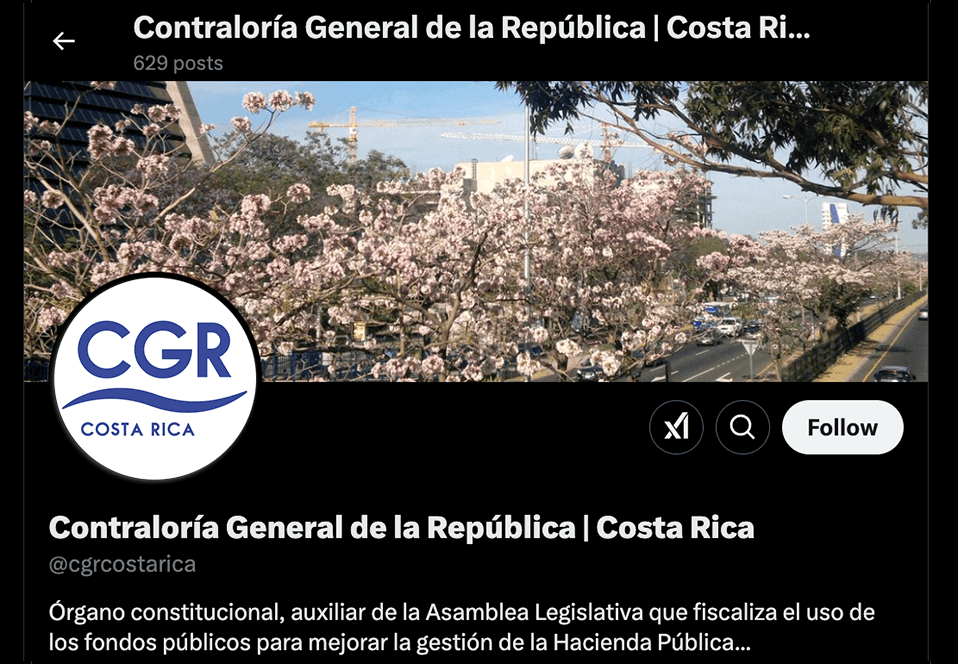 Publicaciones a través de X (Twitter)