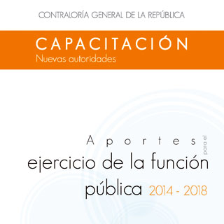 Ver el documento (pdf) denominado: Aportes para el ejercio de la función pública - 2014-2018